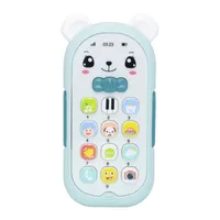 Baby Spielzeugtelefon Kindertelefon Spieltelefon Festnetz mit Musik 