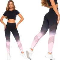 Sportowe legginsy damskie z wysokim stanem na siłownię MORAJ M