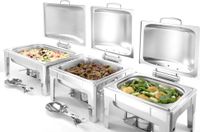 HENDI Chafing dish Satiniert GN 2/3