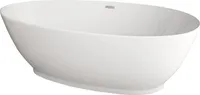 HOME DELUXE - freistehende Badewanne - DELIA, Weiß - Maße: ca. 180 x 90 x 58 cm - Füllmenge: 270 Liter, inkl. Überlaufschutz, Siphon und Verschluss I Spa, für 2 Personen