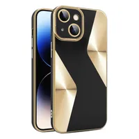 Für Apple iPhone 15 Electroplating Silikon TPU Handy Hülle Schutz