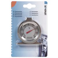 SCANPART 1110030002, Thermometer, Jede Marke, Kühlschrank, Metallisch, -40 - 40 °C, Sichtverpackung