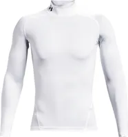 Under Armour Heatgear Armour Comp Mock Langarm-t-shirt Weiß S / Regular Mann Weiß S