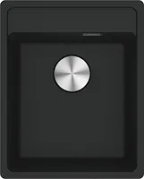 Franke Einbaubecken Maris MRG 610-37 A Fragranit Black Matt Handbetätigung