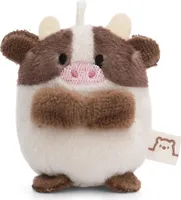 Nici Kuh Moona Auf Kopfkarte Teddy 5 Cm Braun  Braun One Size