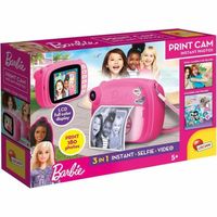 PROMO Aparat fotograficzny natychmiastowe zdjęcia  3w1 PRINT CAM Barbie Instant 97050 LISCIANI
