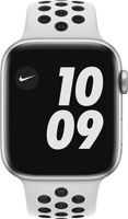 Apple Apple Watch Nike (44mm) GPS mit Nike Sportarmband, silber/pure platin