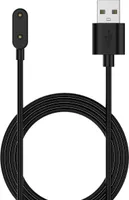 Pro Huawei Band 8 USB Port 1 metr nabíjecí nabíjecí kabel pro chytré hodinky Black