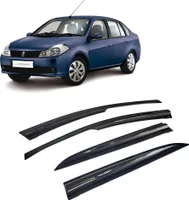 Rumplex Owiewka Owiewka Owiewka Przeciwdeszczowa Owiewka Na Szybę Boczną Kompatybilna Z Renault Kompatybilna Z Dacią Szyba Samochodowa Osłona Przeciwdeszczowa Owiewka Przeciwdeszczowa Owiewki Naklejane Opak. 4 Szt.