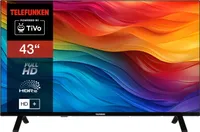Telefunken XF43TO750S 43 Zoll Fernseher Smart TV (Full HD, HDR, Triple-Tuner, 6 Monate HD+ inkl.)