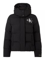 Calvin Klein MONOLOGO MW SHORT PUFFER Steppjacke Damen ck black schwarz S