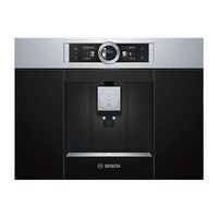 Bosch CTL636ES1 - Espresso kávovar - 2,4 l - Zrnková káva - Mletá káva - Zabudovaný mlynček