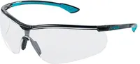 uvex Schutzbrille sportstyle 9193 schwarz, blau