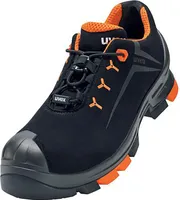 uvex 2 Halbschuhe S3 schwarz, orange Weite 14 Gr. 39