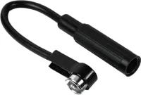 Hama - 43643 Antennen-Adapter Stecker ISO, 90° - Kupplung DIN