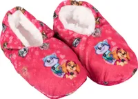Paw Patrol Ballerinas für Mädchen - ABS Winter Hausschuhe gefüttert Kinder Slipper Pantoffeln Pink, Größe:27-30