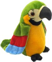 2X Sprechender Plüschvogel Papagei Vogel Plüschtiere Kuscheltiere Spielzeug 