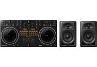 Pioneer DJ DJ Controller DDJ-REV1 inklusive Pioneer DJ DM-40  Paar Lautsprecher