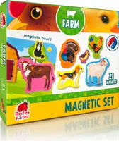 Hrací sada magnetů "Zvířata na farmě" RK2090-01