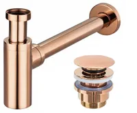 Rea Siphon Universell Klik-Klak Rose Gold