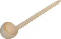 Schöpfkelle, Holzkelle 53 cm | Großer Kessellöffel | Holzschaufel für Feldküche | Kochkelle aus Holz