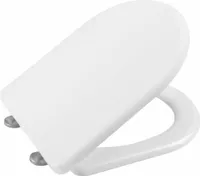 Sapho Lena - WC sedátko Soft Close antibakteriální, duroplast, bílá 1703-113