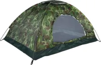 Campingzelt für 2-3 Personen Kuppelzelt Wasserdicht Camouflage Trekking Zelt