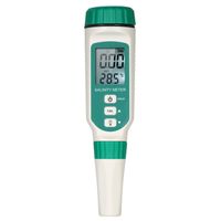 Salzgehalt-Messgerät ATC-Salinometer Halometer Refraktometer mit 0,00ppt-9,99ppt 10,0ppt-50ppt Messbereich für Salzwasser-Pool-Salz-Aquarium-Tester