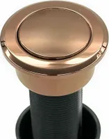 FRANKE ET Ventil COPPER Druckknopf rund mit integriertem Clicker / Ersatzteil / Druckknopfventil