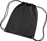 BagBase BG10 | Premium Gymsac Turnbeutel | 33 x 45 cm - Farbe: Black - Größe: 33 x 45 cm