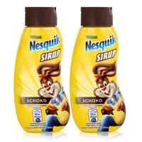 Nestle Nesquik Schoko Sirup 300ml - Extra schokoladig im Geschmack (2er Pack)
