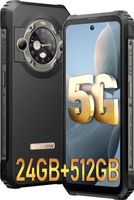 Blackview BL9000 Outdoor Handy 5G, 24GB RAM 512GB ROM Dimensity 8020 Outdoor Smartphone Ohne Vertrag, 6,78'' FHD+1,32'' Zurück Displej, 8800mAh/120W