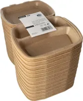 Papstar Menüboxen mit Klappdeckel