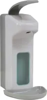 Desinfektionsmittelspender Kunststoff weiß 1000 ml