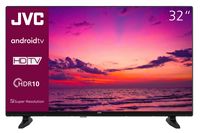 JVC LT-32VAH3355 32 Zoll Fernseher / Android TV (HD Smart TV, HDR, Triple-Tuner, Google Play Store)