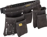 Werkzeugschürze aus echtem Leder mit praktische An