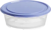 GastroMax Frischhaltedose 0,6 Liter transparent/weiß
