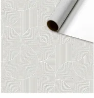 Stewo 2528 5755 60, Geschenkpapier, Grau, Abbildung, Papier, Herzlichen Glückwunsch, 2 m