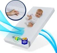 Kindermatratze SMART Babymatratze mit abnehmbarem Bezug, waschbar bei 60°C für Babybett oder Gitterbett eco5 70x140 cm