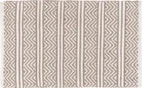 WENKO Bade Matte Teppich Bad Vorleger Dusche Gäste WC 50x80 cm Shaki Boden