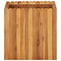 vidaXL Zvýšený záhradný záhon 50 x 50 x 50 cm z masívneho agátového dreva