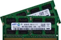 SAMSUNG DDR3-1333 PC3-10600 CL9 SO-DIMM Notebook RAM