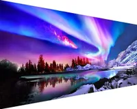 Diamond Painting Groß Aurora(40x70cm)-5D Diamond Painting Erwachsene Groß Aurora,DIY Aurora Diamant Painting Bilder Groß für Geschenk Zuhause Wanddekoration