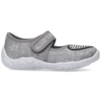 Superfit Mädchen Hausschuh Bonny 4-00280-2000 Glitzerherz Klett Gr.23-38 EUR 32