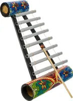 WANDERLUST DECO Holz-Gamelan 30x20x6h cm