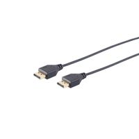 DisplayPort 1.2 Kabel, 4K, slim Länge: 2,00m