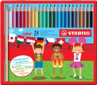 STABILO farba 24er Metalletui