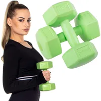 Sada činek Šestihranná závaží Bitumenová sada činek 2 x 1,5 kg Fitness Gymnastika