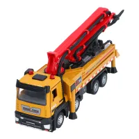 Betonpumpen-LKW aus Legierung im Maßstab 1:32, hohe Simulation, Verbesserung der Koordination, Baufahrzeugmodell