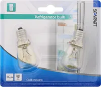 SCANPART 1112300018, 15 W, T25, E14, 110 lm, 1000 h, Warmweiß